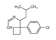 N-(1-(1-(4-氯苯基)环丁基)-3-甲基丁基)甲酰胺