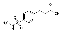 3-(4-(N-甲基磺胺基)苯基)丙酸
