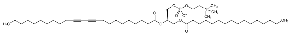 1-palmitoyl-2-(10,12-tricosadiynoyl)-sn-glycero-3-phosphocholine