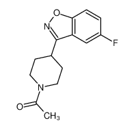 3-(1-乙酰基-4-哌啶基)-5-氟-1，2-苯异噁唑