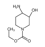 顺式-4-氨基-3-羟基-1-哌啶羧酸乙酯