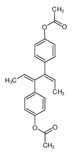 3,4-双(4-乙酰氧基苯)-2,4-己二烯
