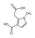 2-(carboxymethyl)-1-methyl-1H-pyrrole-3-carboxylic acid