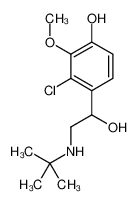 4-(2-(叔丁基氨基)-1-羟基乙基)-3-氯-2-甲氧基苯酚