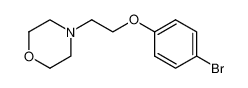 4-[2-(4-溴苯氧基)乙基]吗啉