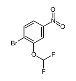 1-溴-2-(二氟甲氧基)-4-硝基苯