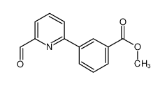 3-(6-甲酰基-2-吡啶基)苯甲酸甲酯