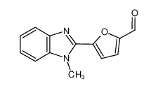 5-(1-Methyl-1H-benzo[d]imidazol-2-yl)furan-2-carbaldehyde