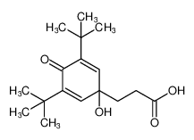 3-(3，5-二叔丁基-1-羟基-4-氧代环己-2，5-二烯-1-基)丙酸