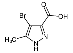 5-甲基-4-溴-1H-吡唑-3-羧酸
