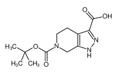 6H-吡唑[3，4-C]1，4，5，7-四氢吡啶-3，6-羧酸6-(1，1-二甲基乙基)酯