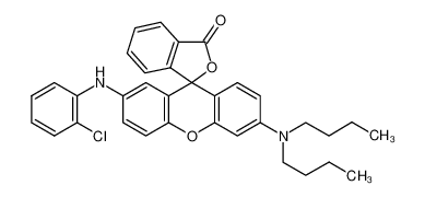 2'-(2-氯苯胺基)-6'-(二丁氨基)荧烷