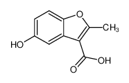 5-羟基-2-甲基苯并呋喃-3-羧酸