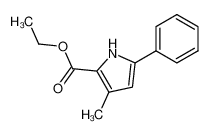 3-甲基-5-苯基-1H-吡咯-2-羧酸乙酯