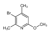 3-溴-6-甲氧基-2，4-二甲基吡啶
