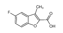 5-氟-3-甲基-苯并呋喃-2-羧酸