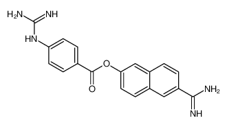 6-甲脒基萘-2-基 4-胍基苯甲酸酯