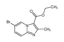6-溴-2-甲基咪唑并[1，2-a]吡啶-3-羧酸乙酯