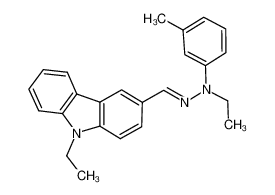 9-乙基咔唑-3-甲醛 N-乙基-N-(间甲苯)腙