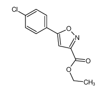 乙基-5-(4氯苯基)异恶唑-3-羧酸