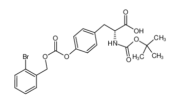 boc-o-(2-溴苄氧羰基)-d-酪氨酸