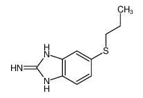 5-(丙硫基)-1H-苯并[d]咪唑-2-胺