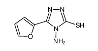 4-氨基-5-(呋喃-2-基)-4H-1,2,4-三唑-3-硫醇