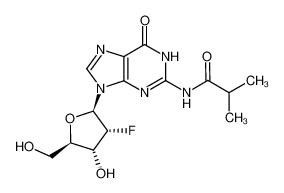 N-(9-((2R,3R,4R,5R)-3-氟-4-羟基-5-(羟甲基)四氢呋喃-2-基)-6-氧代-6,9-二氢-1H-嘌呤-2-基)异丁酰胺