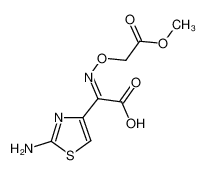 (Z)-2-(2-氨基噻唑-4-基)-2-((2-甲氧基-2-氧代乙氧基)亚氨基)乙酸