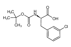 N-叔丁氧羰基-D-3-氯苯丙氨酸