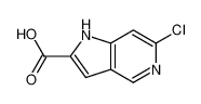 6-氯-1H-吡咯并[3,2-C]吡啶-2-甲酸