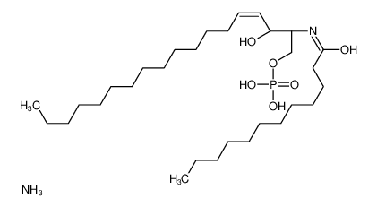 N-月桂酰神经酰胺-1-磷酸酯(铵盐)