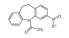 1-(3-硝基-10，11-二氢-5H-二苯并[b，f]氮杂卓-5-基)乙酮