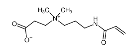 3-[(3-丙烯酰胺基丙基)二甲基铵]丙酸盐