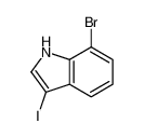 7-溴-3-碘-1H-吲哚