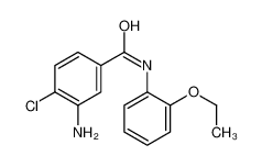 3-氨基-4-氯-N-(2-乙氧基苯基)苯甲酰胺
