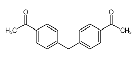 1，1'-(亚甲基双(4，1-亚苯基))双(乙烷-1-酮)