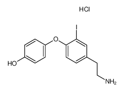4-[4-(2-氨基乙基)-2-碘苯氧基]苯酚盐酸盐