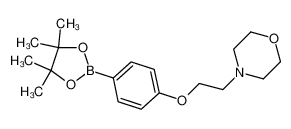 N-(2-吗啉乙基)-4-(4，4，5，5-四甲基-1，3，2-二氧硼杂环戊烷-2-基)苯甲酰胺