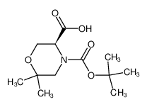 (S)-4-(叔丁氧基羰基)-6,6-二甲基吗啉-3-羧酸