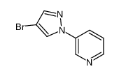 3-(4-溴-1H-吡唑-1-基)吡啶