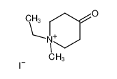 1-乙基-1-甲基-4-氧代哌啶-1-碘化物
