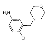 4-氯-3-(吗啉甲基)苯胺