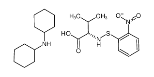 N-2-硝基苯亚磺酰基-L-缬氨酸双环己铵盐