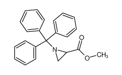 1-(三苯基甲基)-2-氮丙啶羧酸甲酯