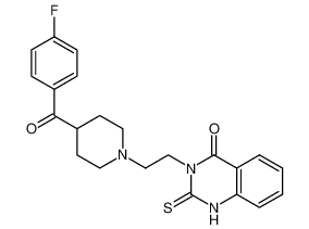 3-(2-(4-(4-氟苯甲酰基)哌啶-1-基)乙基)-2-硫代-2,3-二氢喹唑啉-4(1H)-酮