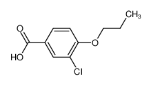 3-氯-4-丙氧基苯甲酸