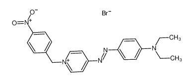 1-(4-硝基苄基)-4-(4-二乙胺苯偶氮)溴吡啶