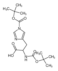 1，Nα-bis-tert-butoxycarbonyl-histidine