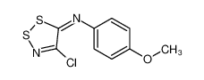 N-(4-chloro-5H-1，2，3-dithiazol-5-yliden)-4-methoxyaniline